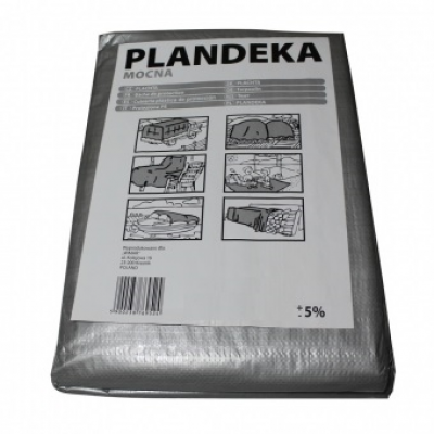 Тент Plandeka 3м х 5м с люверсами, полипропиленовый 100 г/м²